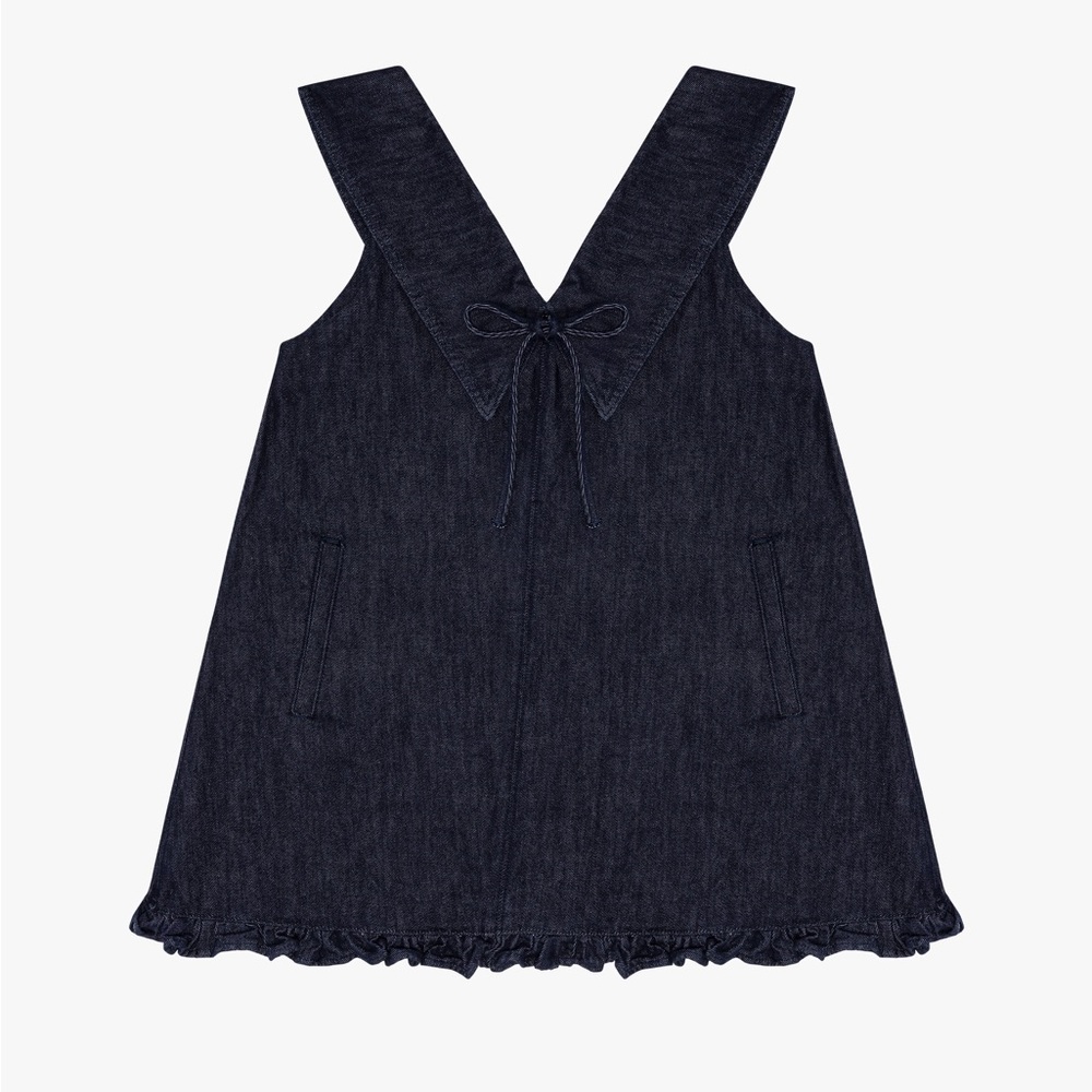 Lisa Says Gah Jenny Dark Denim Mini Dress